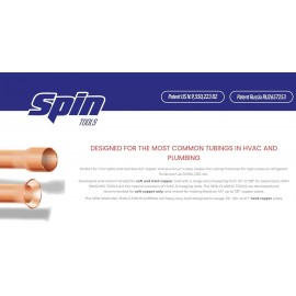 Spin Tools 4000 4-Piece Drill Bit Swaging Tool Set 1/4, 3/8, 1/2, 5/8-Inch