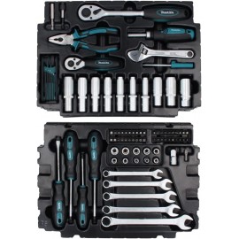 Makita E-11542 87 Piece Mechanics Set Supplied in a Makpac Case