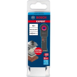 Bosch Professional 10x Expert MultiMax MAII 32 APIT Multitool Blades (for Stainless steel sheets, Width 32 mm, Accessories Multitool)