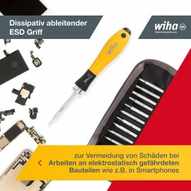 Wiha 2691T11ESD System 4 ESD Screwdriver Set, 11 Piece