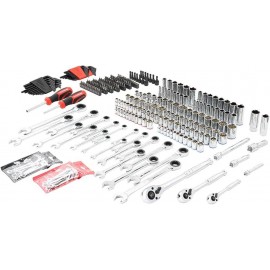 STARWORK True Mechanic™ 303-Piece Mechanics Tool Set and Socket Set, Professional, SAE/Metric