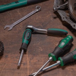 Socket Wrench Set 110 pcs 1/2 1/4 with Ratchet Made of Chrome Vanadium Steel I Socket Wrench Inserts I Hexagon Wrench I PH PZ I with Tool case from WIESEMANN 1893 I 80126