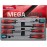 VESSEL MEGADORA Tang-Thru Screwdriver Set 8pcs. 9308EVA (EVA Foam Set/Tang Thru)