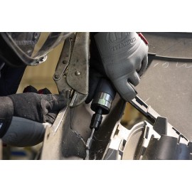 Ingersoll Rand Air Die Grinder 308B, Replaced by 308B-M, 1/4 Inch (6 mm) Collet Die Grinder, Pneumatic Power Tools with 25,000 RPM and 250 W