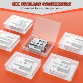 Crimping Tool Set, Preciva Ratchet Cable Crimp Plier Tool Kit, Electrical Terminal Cable Crimper with 6 Heads for Quick Change, Heat Shrink/Insulated/Bare/Ferrules/Spade Crimp/Solar Energy Terminals