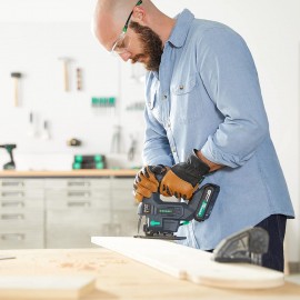 - Denali by SKIL 18 V (20 V Max) Jig Saw Kit, Includes 2.0 Ah Lithium Battery and Charger, Blue