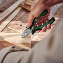 Bosch Universal 25 Piece Hand Tool Set (Versatile Tool Set for General Home Works, Folding Knife, Combination Pliers, Tape Measure, Spirit Level and More) -  Edition