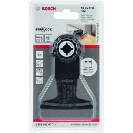 Bosch Professional 5x Plunge Cutting Saw Blade AII 65 APB (for Wood and Metal, 40 x 65 mm, Accessory Multitool)