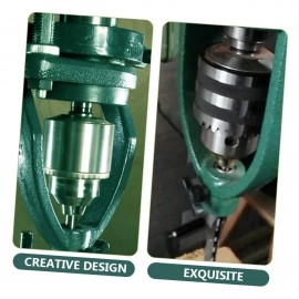 UKCOCO 2pcs Bench Drill Mortise Accessories Mortise Tools Square Tool Chisel Drill Bit Adapter Woodworking Tools Mortise Attachment for Drill Press Taladro Square Hole Milling Iron