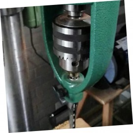 UKCOCO 2pcs Bench Drill Mortise Accessories Mortise Tools Square Tool Chisel Drill Bit Adapter Woodworking Tools Mortise Attachment for Drill Press Taladro Square Hole Milling Iron