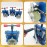FAcoLL Hand Crank Bending Machine for Bracelet, Ring Bracelet Bending Machine, Multi-Functional Manual Jewelry Rolling Mill Machine Jewelry DIY Tools, Jewelry Making Processing Tools A