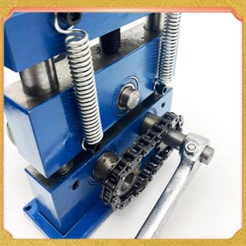FAcoLL Hand Crank Bending Machine for Bracelet, Ring Bracelet Bending Machine, Multi-Functional Manual Jewelry Rolling Mill Machine Jewelry DIY Tools, Jewelry Making Processing Tools A