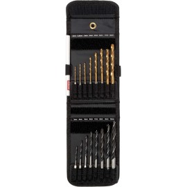 TREND Snappy SNAP/TH2/SET Complete Drill Bit and Tool Set, Black, 60 Pieces & SNAP/HD1/SET Snappy Drill Set - 16 piece, Black