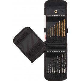 TREND Snappy SNAP/TH2/SET Complete Drill Bit and Tool Set, Black, 60 Pieces & SNAP/HD1/SET Snappy Drill Set - 16 piece, Black