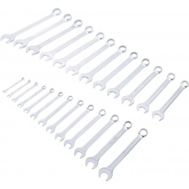 BGS 9473 | Combination Spanner Set | Inch Sizes | 1/4 - 1.1/4 | 25 pcs.