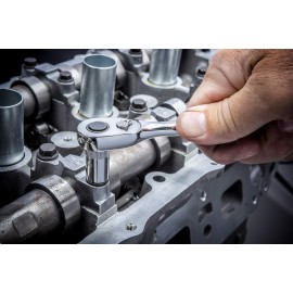 SATA 213-Piece 1/4-Inch, 3/8-Inch, 1/2-Inch Drive Three Drawer Mechanic's Tool Set with 72T Ratchets and 107 Sockets- ST09512U