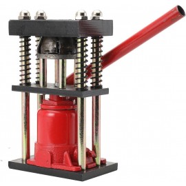 Lfhelper Manual Hydraulic Bottle Jack Hose Crimper 6 Tons 6 Teeth Hose Pressing Hydraulic Clamping Tools Hydraulic Hand Tool For Crimping 0.51”-0.79”(13-20 mm) PVC Rubber Hose
