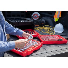 Crescent 229 Piece 1/4, 3/8 & 1/2 Drive Mechanics Hand Tool Set with 3 Drawer Storage Case - CTK229C