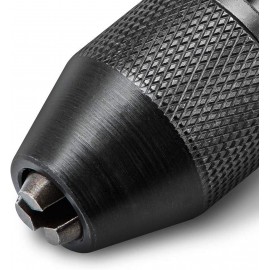 NEIKO 20753A Keyless Chuck Conversion Adapter | 1/4” Hex Shank | Convert Cordless Screwdrivers into Power Drills in Seconds | for Round-Shank Drill Bits | No Keys Needed to Tighten(Pack of 120)