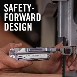 LEATHERMAN Wave Plus - The multi-tool for any task, 18 multipurpose tools with lockable blades for camping, DIY and outdoor adventures made in the USA in black with Molle holster