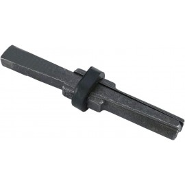 YaeTek 10 Pcs 3/4 Inch Plug Wedge and Feather Shims Stone Splitters Hand Tools for Splitting Concrete Marble Rock Stone Granite