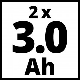Einhell Power X-Change 18V, 3.0Ah Lithium-Ion Battery Starter Kit With Spare Battery -- Two Batteries And Charger Set -- Universally Compatible With All PXC Power Tools And Garden Machines