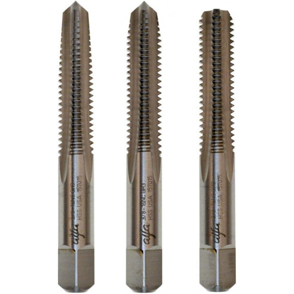 Alfa Tools HTS170057 1-3/8-6 HSS Hand Tap Set