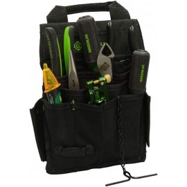 Greenlee - Open Tool Carrier Kit (17 Pc), Professional Hand Tools (0159-17ELEC)