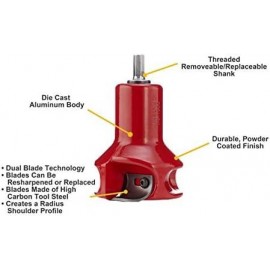 Lumberjack Tools HSBK1 Home Log Tenon Cutter Kit, Red, UNT