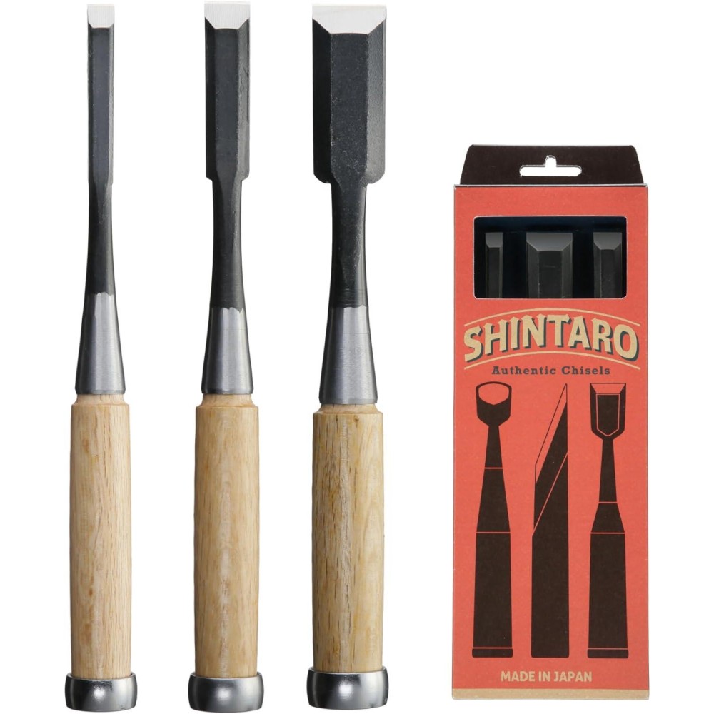 SHINTARO Authentic Japanese Chisel Set of 3
