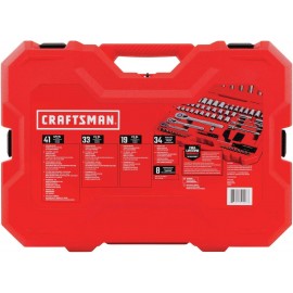 CRAFTSMAN Mechanics Tool Set, SAE/Metric, 135-Piece (CMMT12024)
