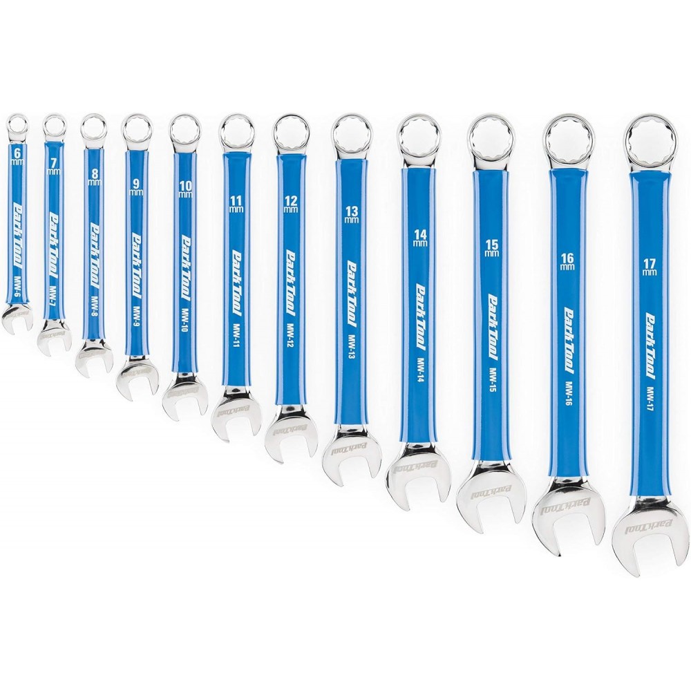 Park Tool MWSET-2 Metric Wrench Set Tool 6 - 7 - 8 - 9 - 10 - 11 - 12 - 13 - 14 - 15 - 16 - 17 mm