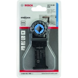 Bosch Accessories 5x Expert MetalMax AIZ 32 AIT Multitool Blades (for Steel, Stainless steel, Width 32 mm, Accessory Multitool)