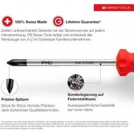 PB Swiss Tools 8250CBB Swiss Grip Driver Set (Box) 8250CBB