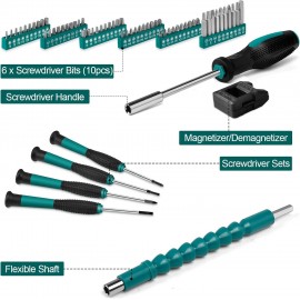 Sundpey Home Tool Kit 300-Pcs - Household Auto Repair Tool Set - Complete General Hand Tool Kits for Handyman & Precision Screwdriver Set & Wire Stripper & Metric Hex Key & Tool box Case for Men Women