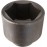 SK Hand Tool 85696 1-Inch Drive Standard Impact Socket, 3-Inch
