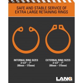 A & E Hand Tools Lang Tools 87 Heavy Duty Pliers with Tip Kit, Silver