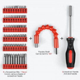 Sundpey Home Tool Kit 300-Pcs - Household Auto Repair Tool Set - Complete General Hand Tool Kits for Handyman & Precision Screwdriver Set & Wire Stripper & Metric Hex Key & Tool box Case for Men Women