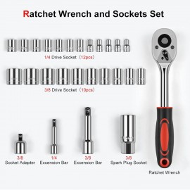 Sundpey Home Tool Kit 300-Pcs - Household Auto Repair Tool Set - Complete General Hand Tool Kits for Handyman & Precision Screwdriver Set & Wire Stripper & Metric Hex Key & Tool box Case for Men Women