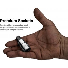 Capri Tools Master Bit Socket Set, Advanced Series, 88-Piece (30500-88MS)