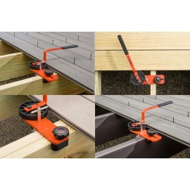 CAMO Lever Deck Board Bending, Straightening and Locking Tool for Faster & Easier Deck Installation