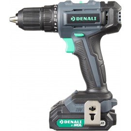 - Denali by SKIL 18 V (20 V Max) Drill Driver Kit, Includes 2 Ah Lithium Battery and 2.4A Charger, Blue