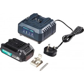 - Denali by SKIL 18 V (20 V Max) Drill Driver Kit, Includes 2 Ah Lithium Battery and 2.4A Charger, Blue