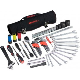 BOXO USA Heavy Duty Off-Road Tool Bag Roll & 80 Piece Tool Set PA916 - Adventure Repair Tools