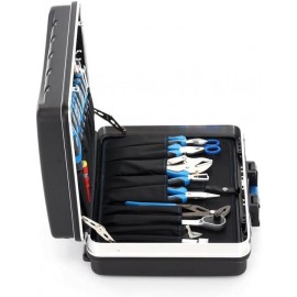 GEDORE Tool assortment, 100-pc. set, Complete, Professional, Tool case, for carmotive industry, in Plastic case, 1041-002