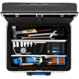 GEDORE Tool assortment, 100-pc. set, Complete, Professional, Tool case, for carmotive industry, in Plastic case, 1041-002