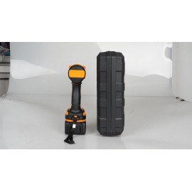 Cordless Impact Wrench, 1/2 Impact Gun, 21V Power Impact Driver, Max Torque 369ft-lbs(500N.m) Brushless Motor Electric Wrench with 4.0Ah Battery Rechargeable (500N.m)