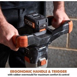 Evolution Power Tools R120MXR-LI (Bare) Cordless Paddle Mixer, Portable, Paddle Included (Perfect for Plaster, Paint, Mortar, Cement) - Battery Not Included