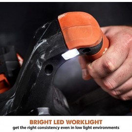 Evolution Power Tools R120MXR-LI (Bare) Cordless Paddle Mixer, Portable, Paddle Included (Perfect for Plaster, Paint, Mortar, Cement) - Battery Not Included