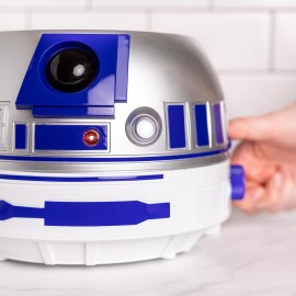 Uncanny Brands Star Wars R2D2 Deluxe Toaster - Lights-Up and Makes Sou